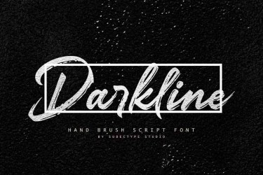 Darkline Font free download – Darkline Font font preview