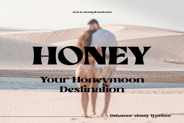 Dekamor – Classy Font preview 1 – Display Fonts font sample