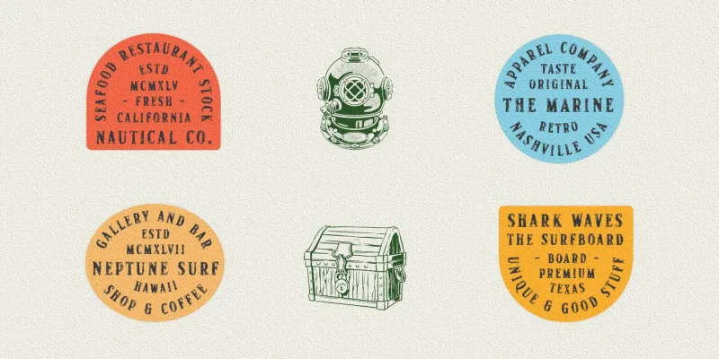 Derpache Font preview 1 – Font Family font sample