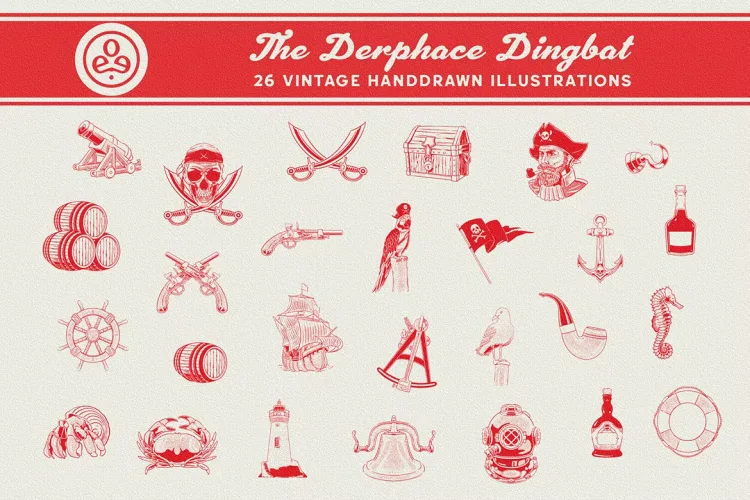Derphace Font preview 3 – Display Fonts font sample