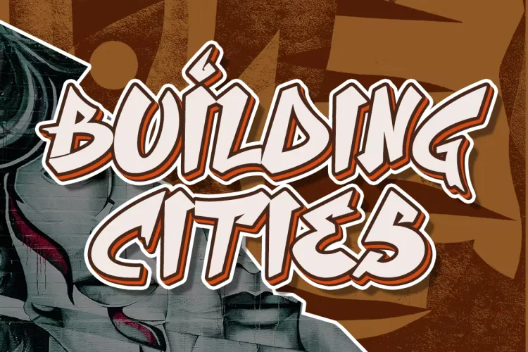 DetroitStreet Graffiti Font preview 1 – Decorative Fonts font sample