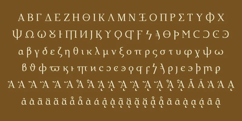 Dihjauti Font Family preview 3 – Serif Fonts font sample