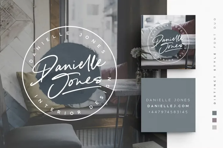Distinct Style Font preview 3 – Script And Handwritten font sample