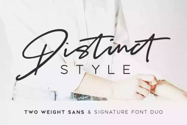 Distinct Style Font free download – Serif font preview