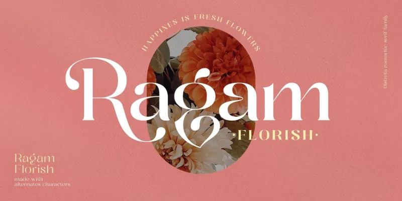 Distrela Font preview 4 – Serif Fonts font sample