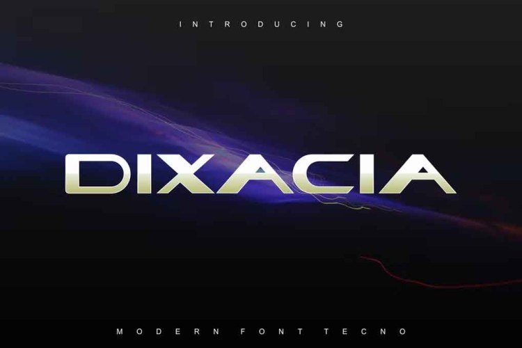 Dixacia Font free download preview 3 – Serif Fonts font