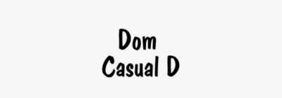 Dom Casual D Font Family free download – Friendly font preview