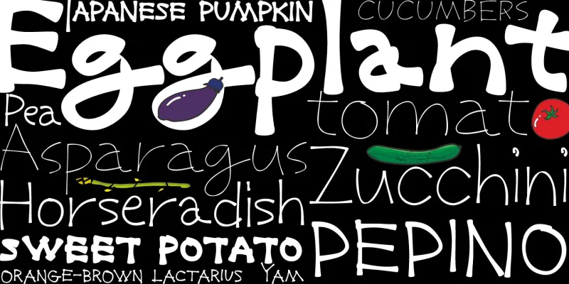 Du Font Family preview 4 – Script And Handwritten font sample