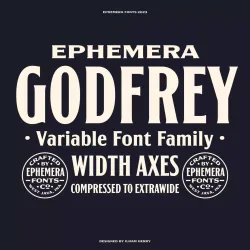 EFCO Godfrey Font Family free download – Font Family preview