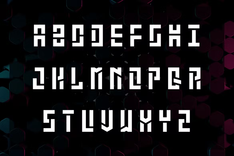EWUX Font free download preview 1 – Decorative Fonts font