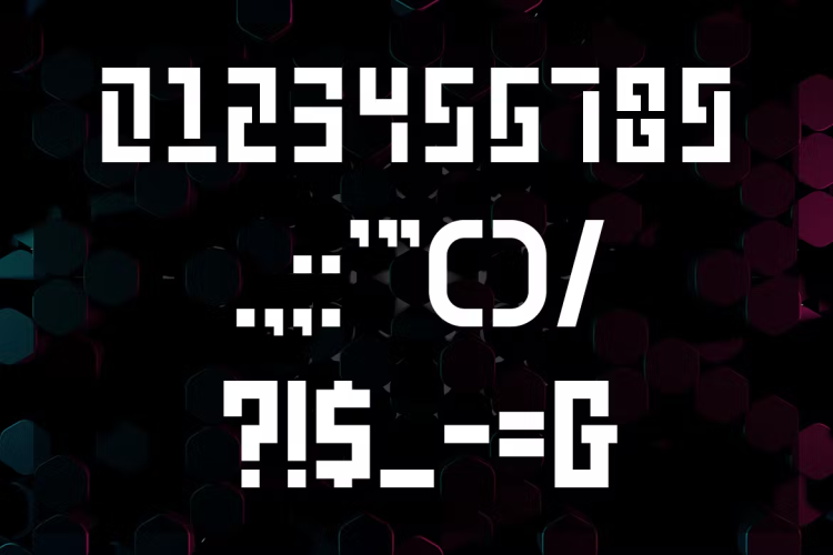 EWUX Font free download preview 2 – Decorative Fonts font