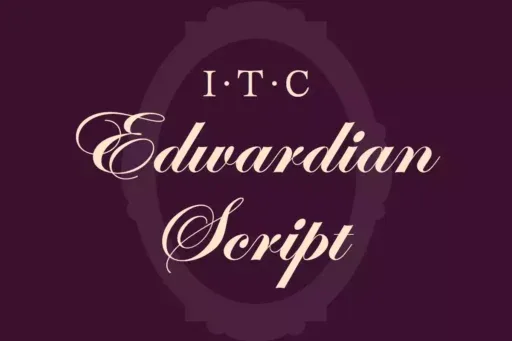 Edwardian Script Font preview 4 – Script And Handwritten font sample