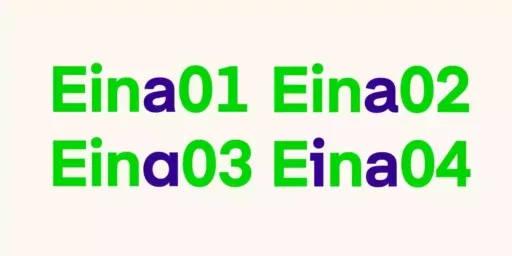 Eina Font preview 5 – Sans Serif Fonts font sample