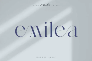 Emilea Font free download – Elegant font preview