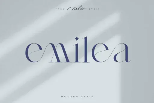 Emilea Font preview 5 – Serif Fonts font sample