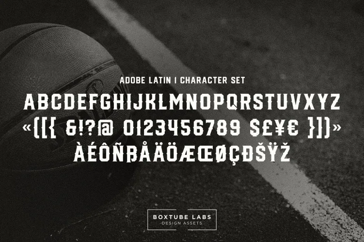 Empera Font preview 4 – Display Fonts font sample