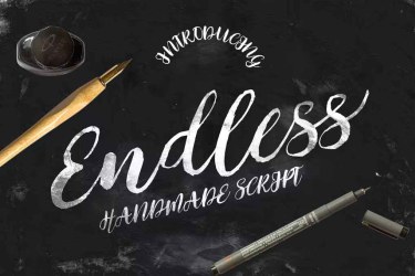 Endless Script Font free download – Endless Script Font font preview