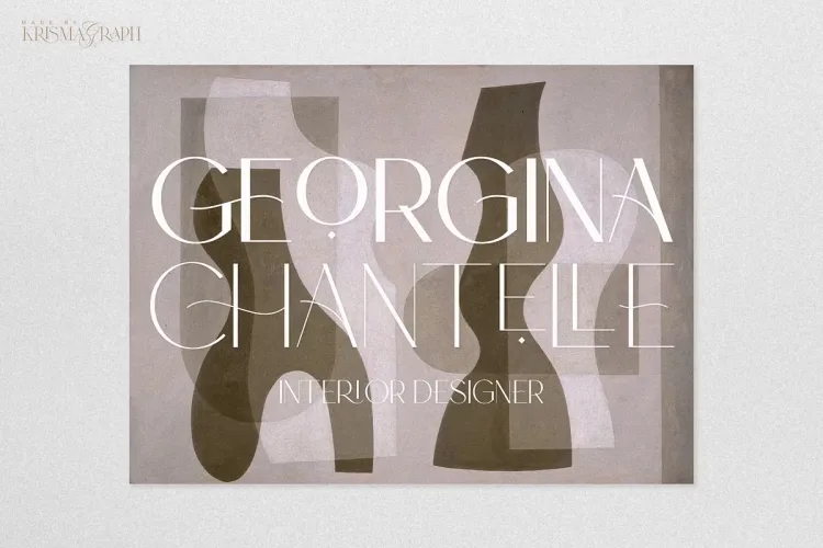 Eternal Spring Font preview 1 – Serif Fonts font sample
