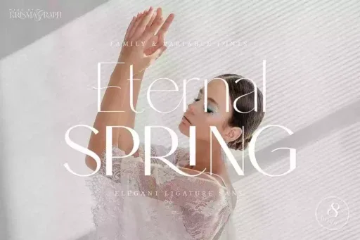 Eternal Spring Font preview 4 – Serif Fonts font sample