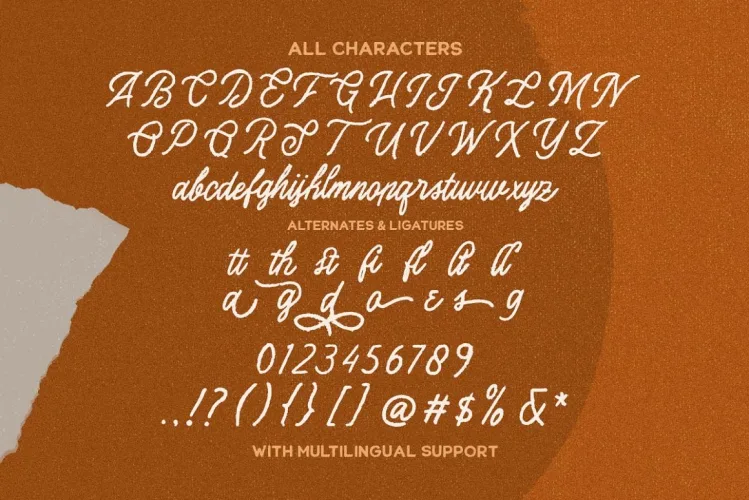 Euphorich – Handwritten Script Font preview 4 – Script And Handwritten font sample