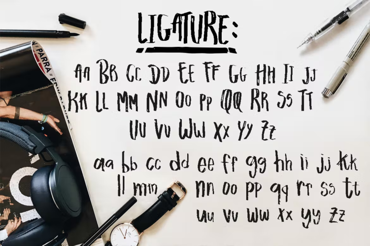Every Summer Font free download preview 2 – Script And Handwritten font