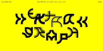 Extragraph Display Font Family free download – Font Family preview