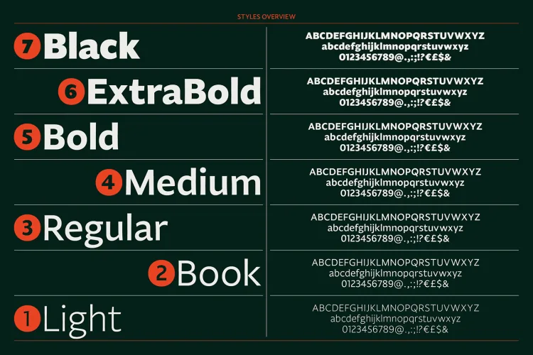 Fagun Font Family preview 1 – Sans Serif Fonts font sample