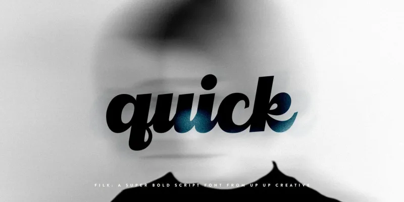 Filk Font preview 3 – Script And Handwritten font sample
