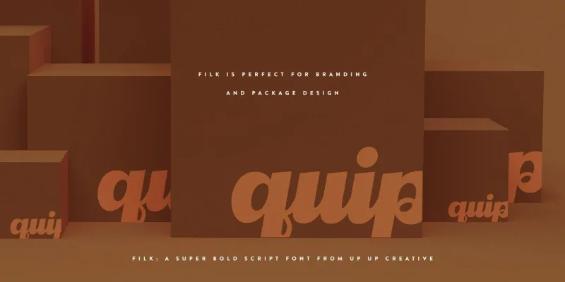 Filk Font preview 8 – Script And Handwritten font sample