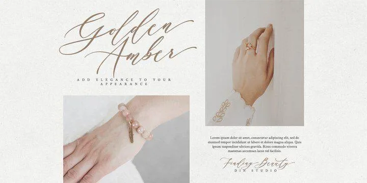 Finding Beauty Font preview 5 – Script And Handwritten font sample