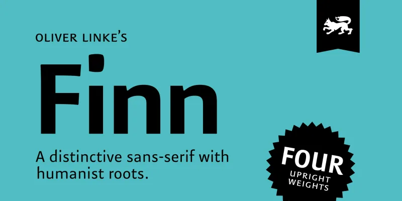 Finn Font Family preview 5 – Sans Serif Fonts font sample
