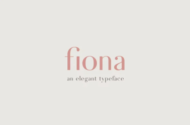 Fiona Font free download – Serif font preview