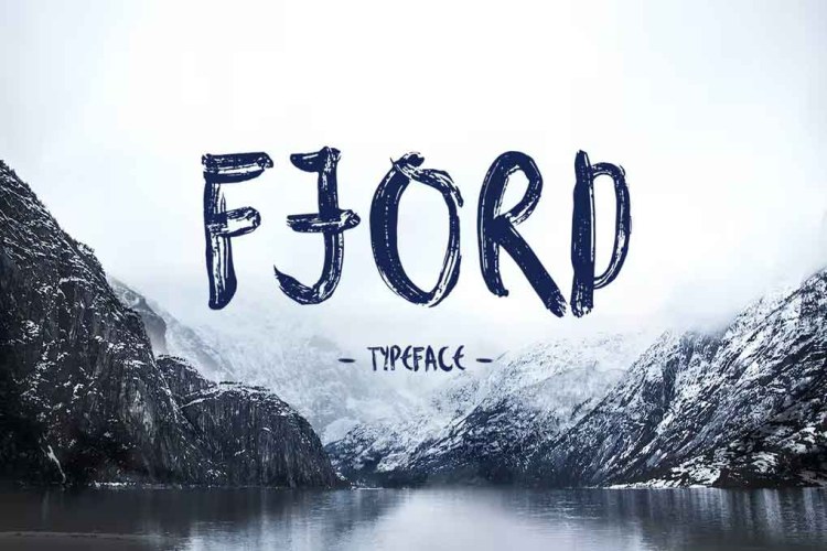 Fjord Brush Font free download preview 3 – Script And Handwritten font