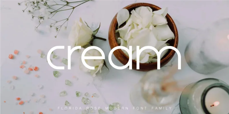 Florida Rose Font preview 2 – Display Fonts font sample