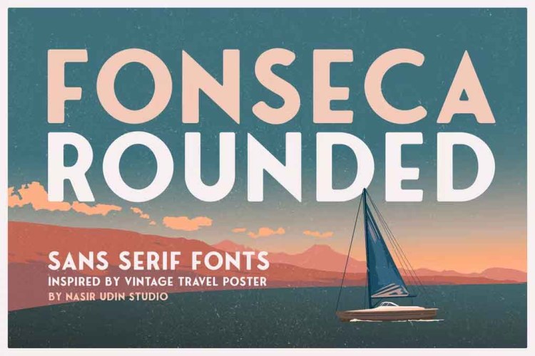Fonseca Rounded Font free download preview 3 – Sans Serif Fonts font