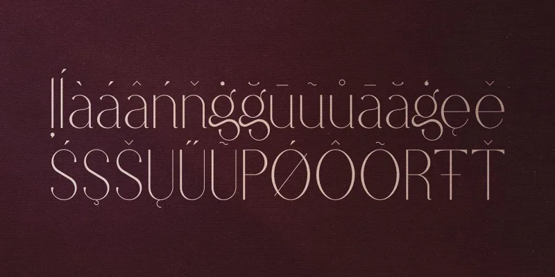 Forbidden Love Font preview 6 – Display Fonts font sample