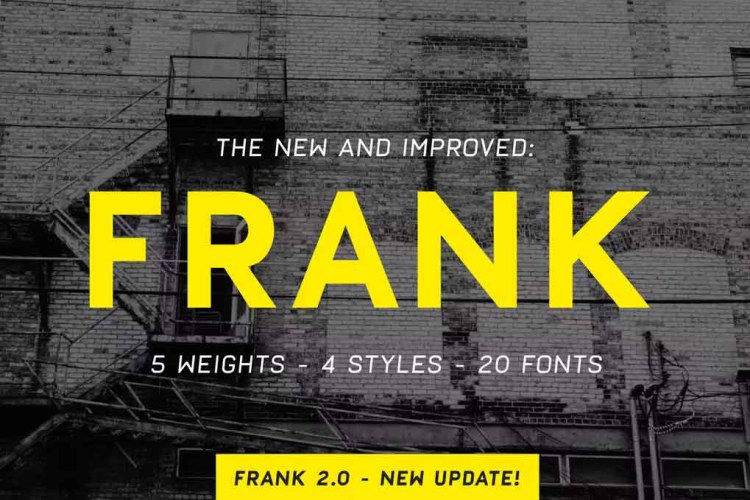 Frank Font free download preview 3 – Serif Fonts font