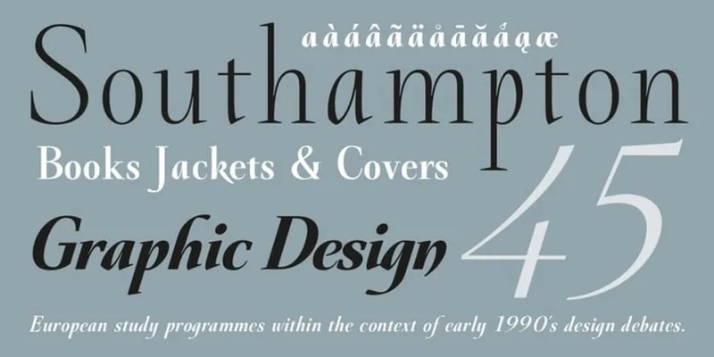 Galdana Font Family preview 2 – Serif Fonts font sample