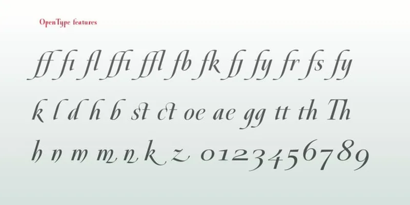 Galdana Font Family preview 4 – Serif Fonts font sample