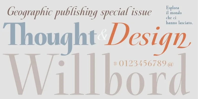Galdana Font Family preview 6 – Serif Fonts font sample