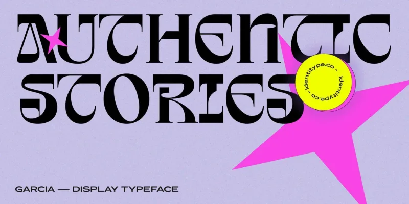 Garcia Font preview 5 – Modern Fonts font sample