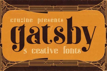 Gatsby ArtDeco Font free download – Gatsby Artdeco Font font preview