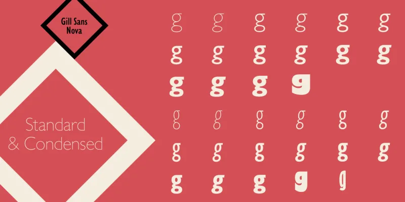 Gill Sans Nova Font preview 7 – Sans Serif Fonts font sample