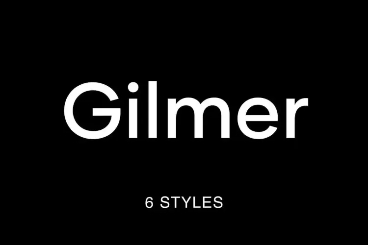 Gilmer Font preview 11 – Sans Serif Fonts font sample