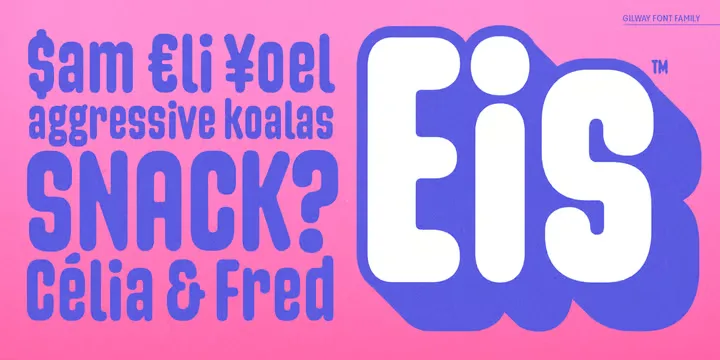 Gilway Font Family preview 4 – Font Family font sample