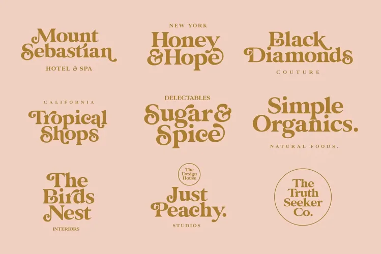 Glamour Absolute Font preview 6 – Serif Fonts font sample