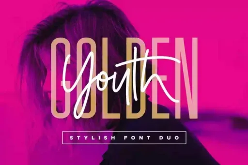 Golden Youth Font preview 9 – Script And Handwritten font sample