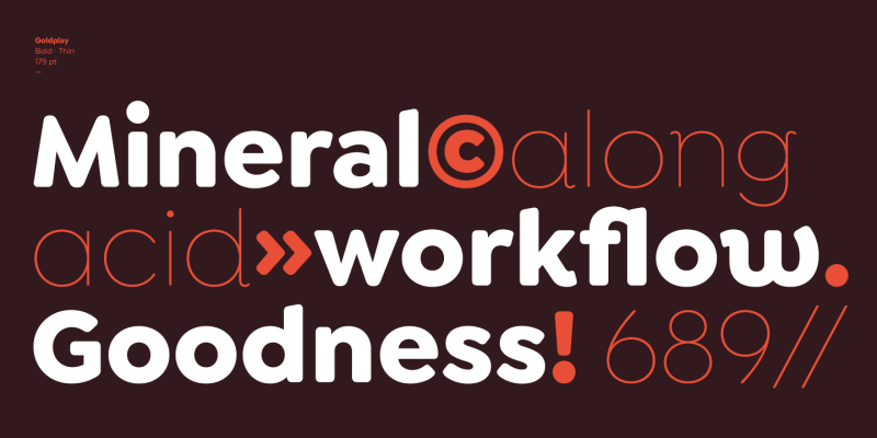 Goldplay Font Family free download preview 7 – Sans Serif Fonts font