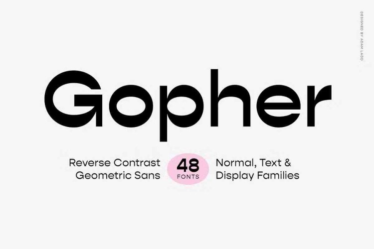 Gopher Font free download preview 11 – Font Family font