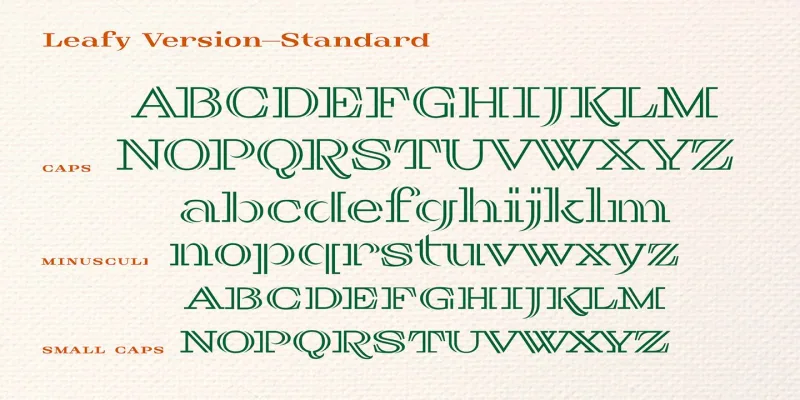 Grande Jatte Font Family preview 5 – Display Fonts font sample